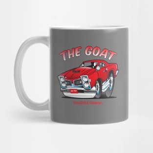 The Goat Cartoon Car Toon Mug